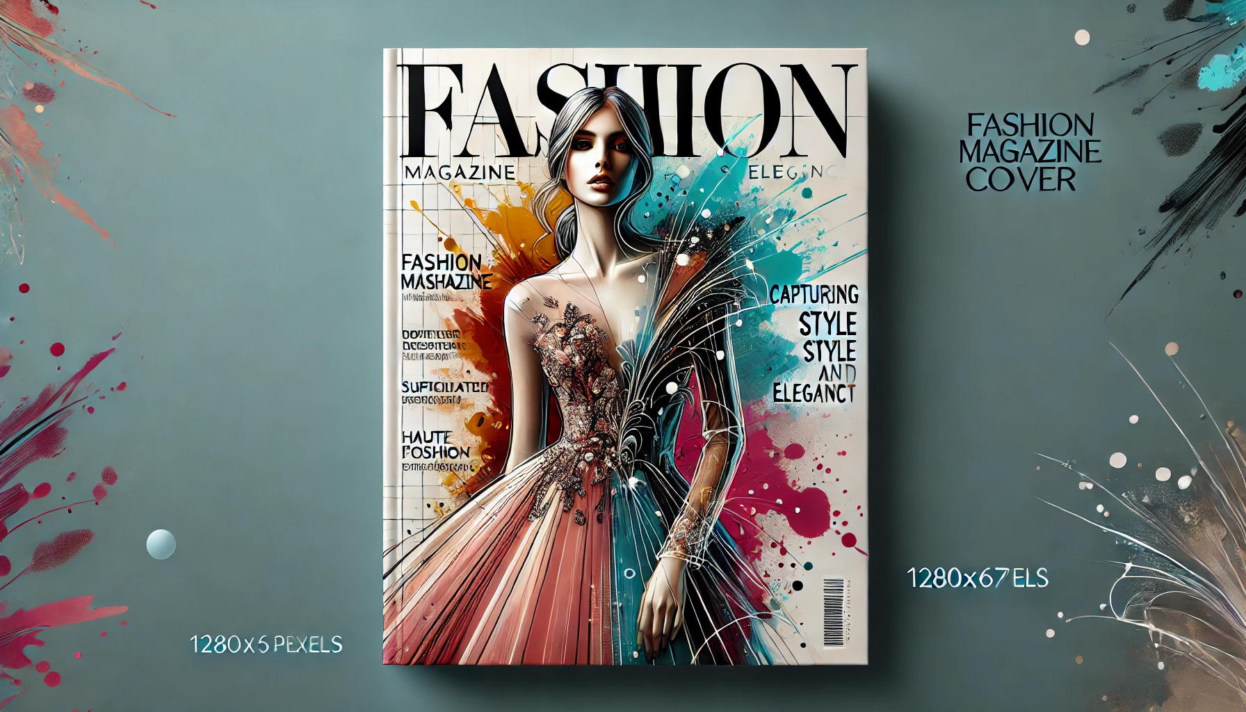 Fashion Magazine Cover