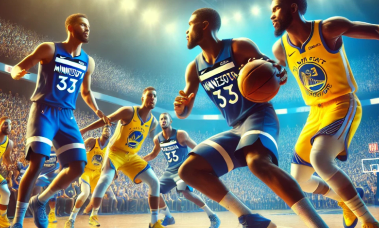 timberwolves vs golden state warriors match player stats