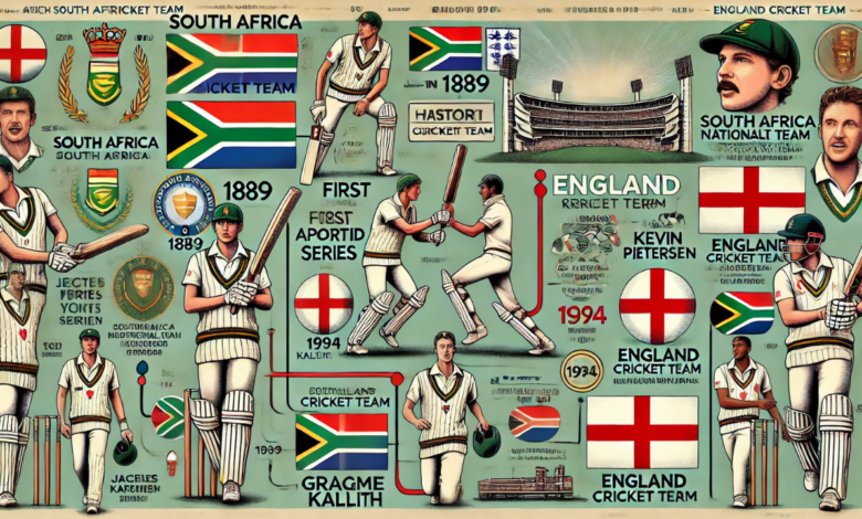 south africa national cricket team vs england cricket team timeline