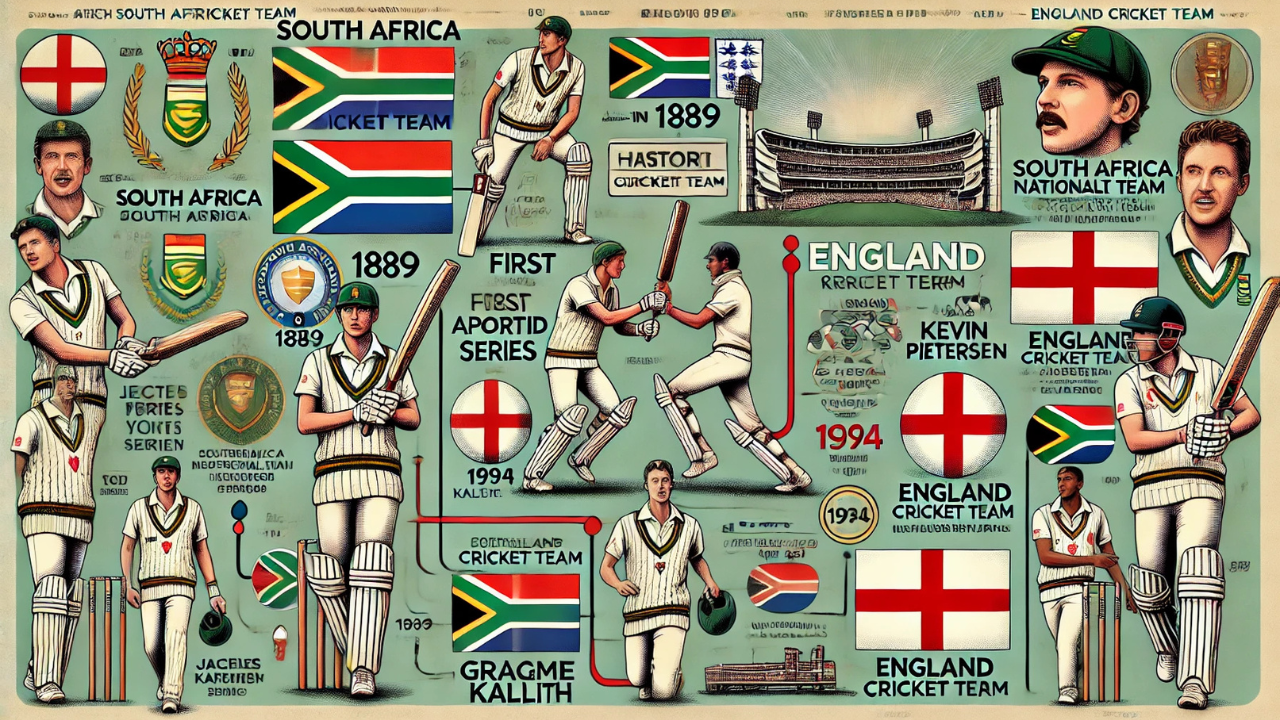 south africa national cricket team vs england cricket team timeline